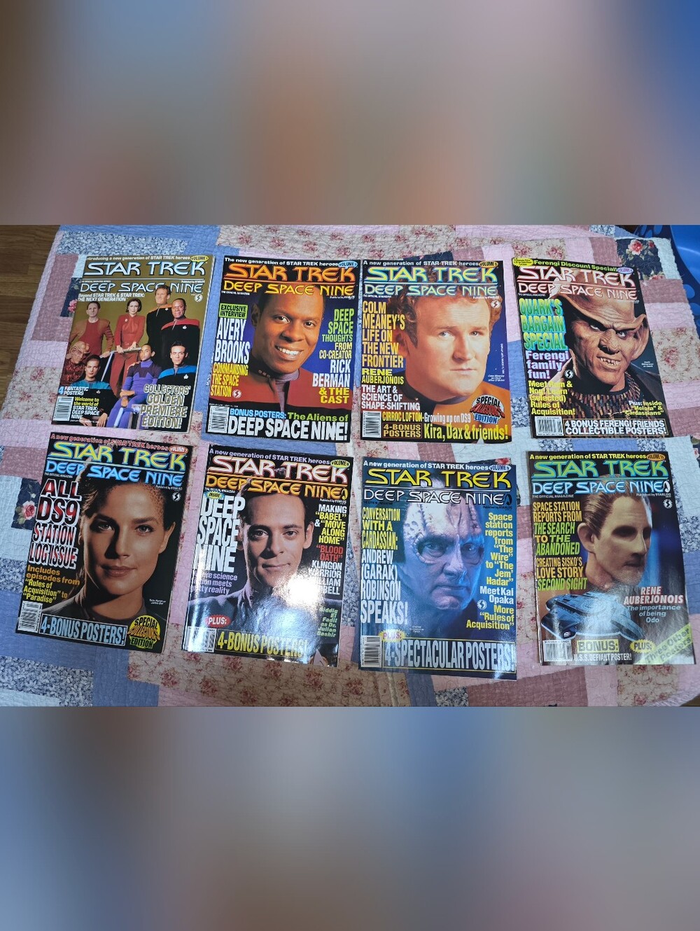 Star Trek Deep Space Nine Magazine Lot